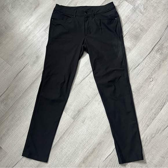 LULULEMON ABC Slim-Fit Pant 28" *Warpstreme Black Size 30 - Picture 6 of 13